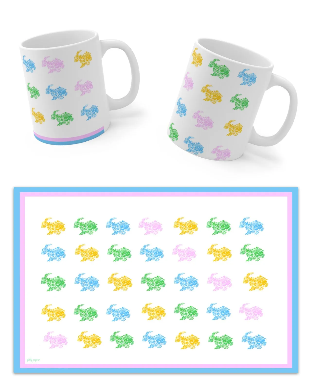 New Bunny Business Placemats