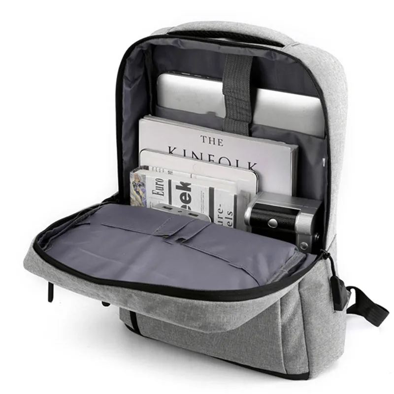 New Business Simple Style Multifunctional Waterproof Laptop Rucksack