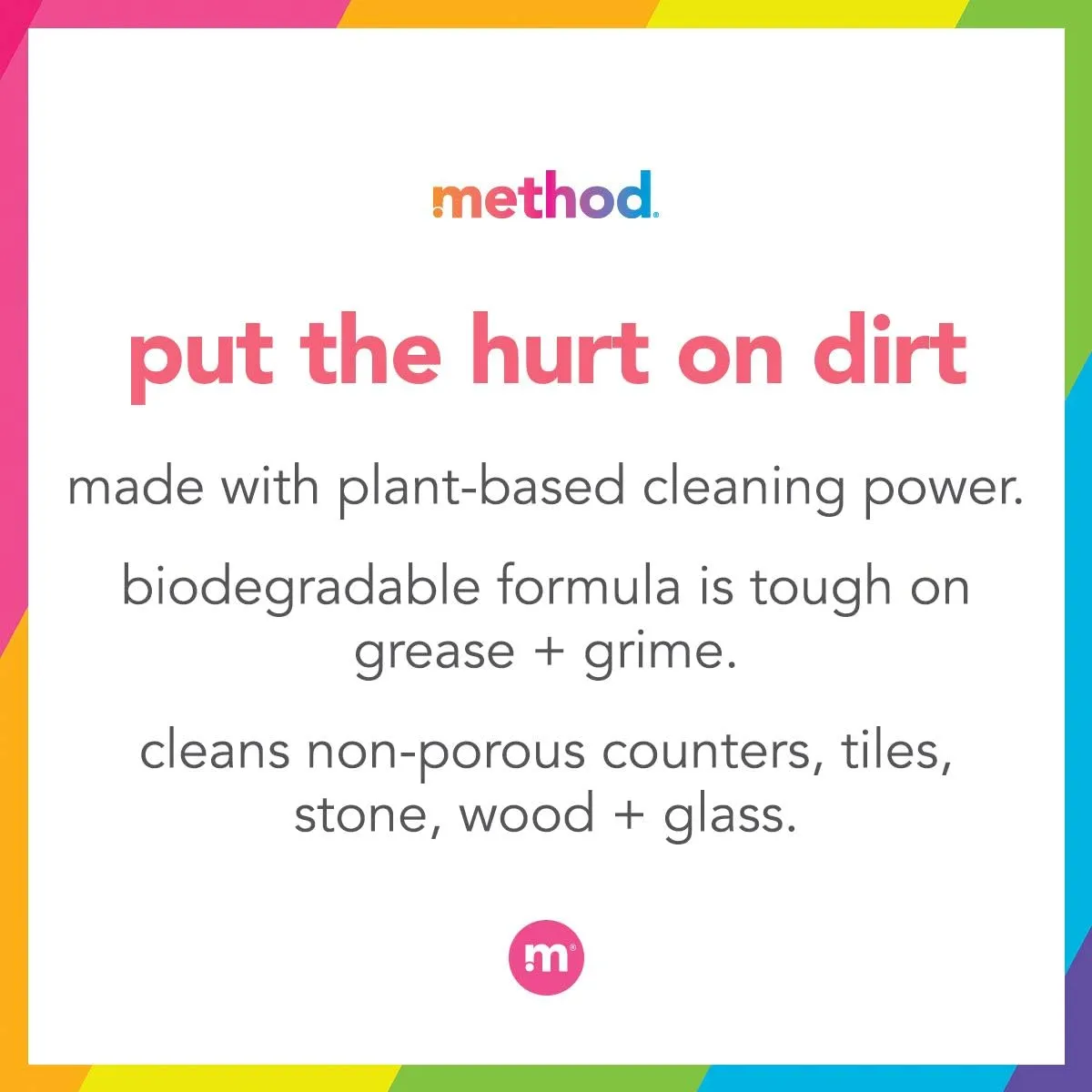 New Method All-Purpose Cleaner Refill, Plant-Based & Biodegradable Formula for Multi-Surface Cleaning, French Lavender Scent, Large 2 Litre Bottle