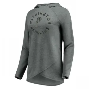 NFL Washington Redskins Women's Victory Circle Gray Lightweight Hoodie