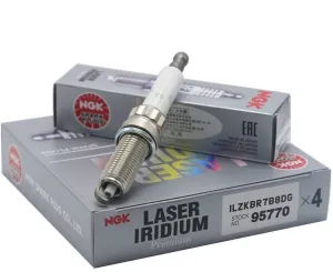 NGK ILZKBR7B8G Spark Plugs for 1.6 THP Engines