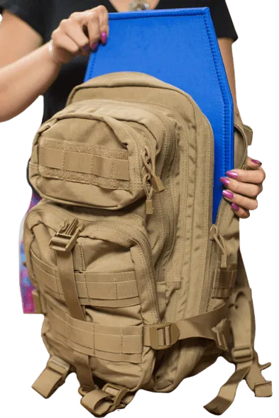 NIJ IIIA Bulletproof X-Large Backpack Insert / Panel (for large packs, bags, etc.)