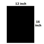 NIJ IIIA Bulletproof X-Large Backpack Insert / Panel (for large packs, bags, etc.)