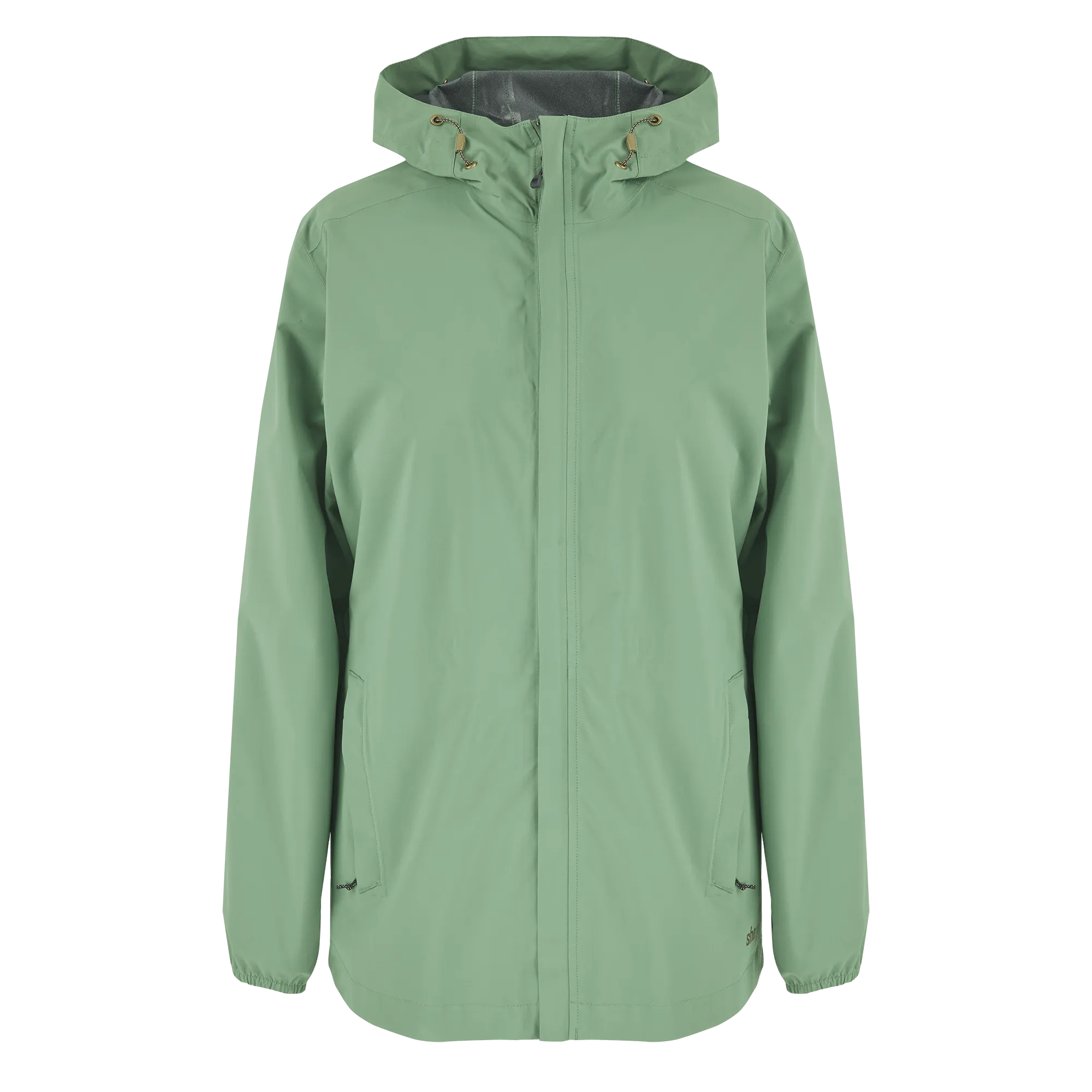 Nima 2.5-Layer Long Jacket - Thyme