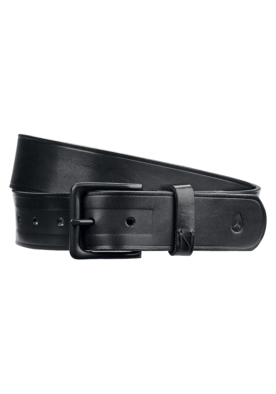 Nixon DNA Leather Belt - Black