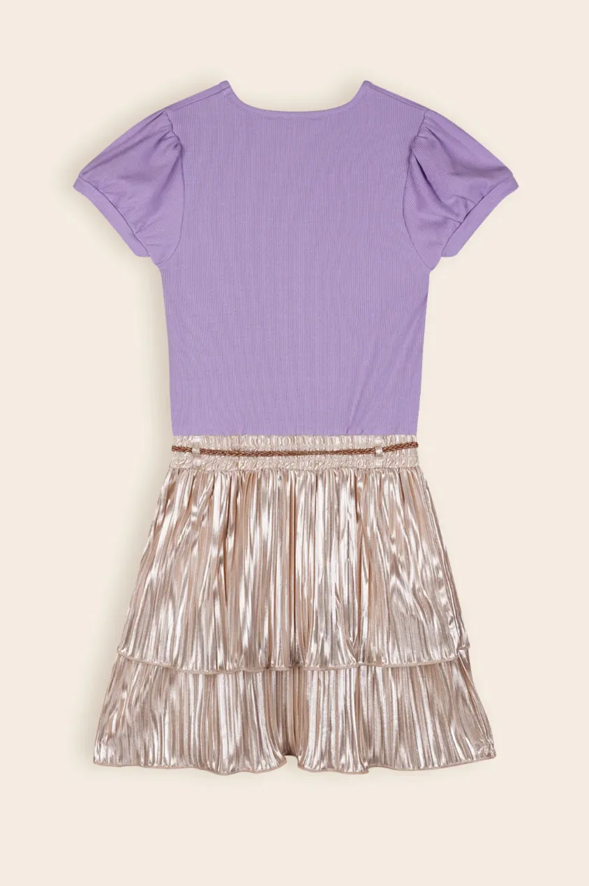 Nono Moran Dress with Plisse Skirt