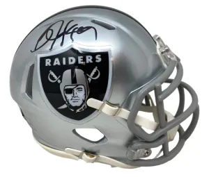 Oakland Raiders Bo Jackson Hand Signed Autographed Mini Helmet Steiner COA