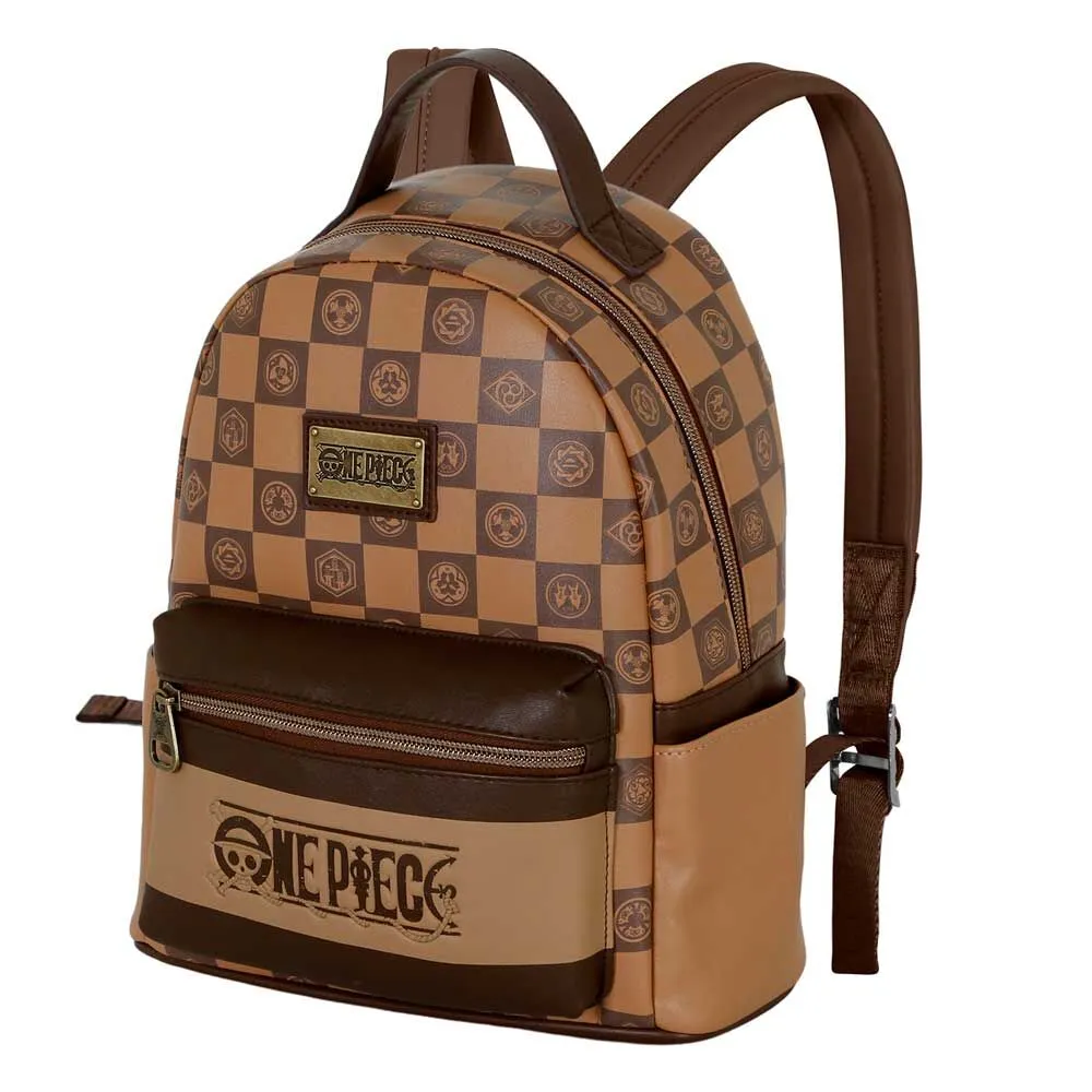 Official - One Piece - Chess leather backpack - 29cm - Karactermania