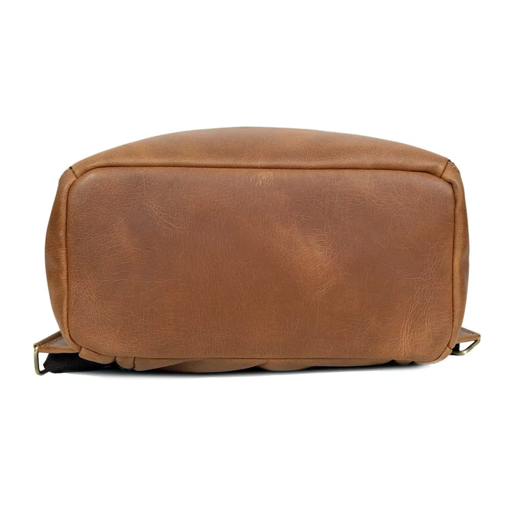 Olivia Handcrafted Leather Backpack