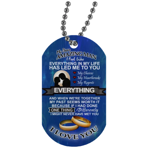 (On Sale) My Dear Amazing Man Necklace