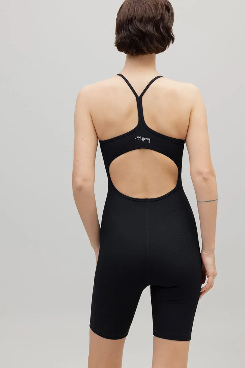 One Piece Ripped Black