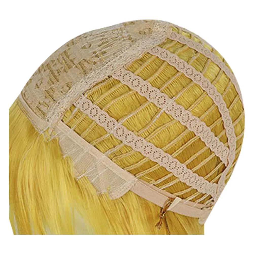 One Piece Sanji Anime Character Cosplay Yellow Wig Heat Resistant Synthetic Hair Accessories Props