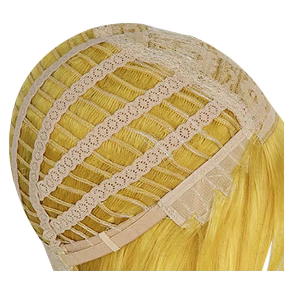 One Piece Sanji Anime Character Cosplay Yellow Wig Heat Resistant Synthetic Hair Accessories Props