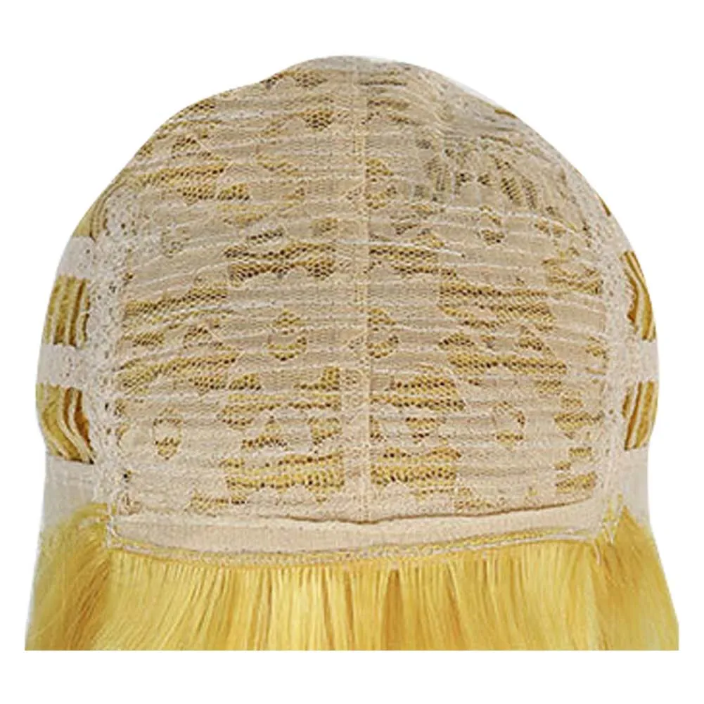 One Piece Sanji Anime Character Cosplay Yellow Wig Heat Resistant Synthetic Hair Accessories Props