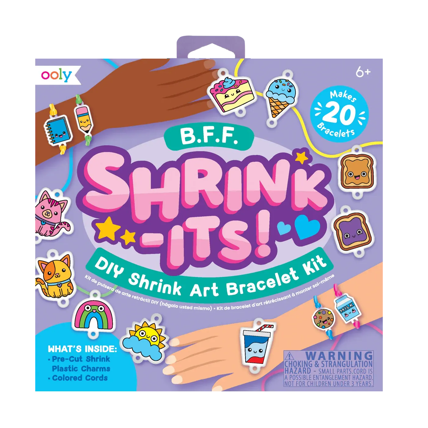 Ooly Shrink-its! DIY Shrink Art Kit - B.F.F.