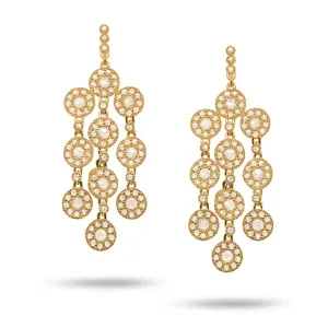Opera 3 Tier Drop Earrings