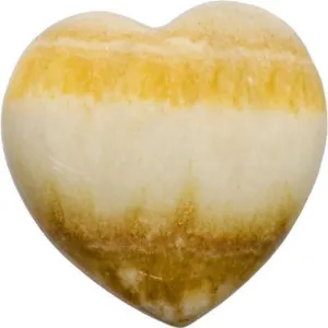 Orange Calcite Heart 1.5"