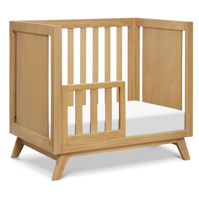 Otto 3-in-1 Convertible Mini Crib - Honey