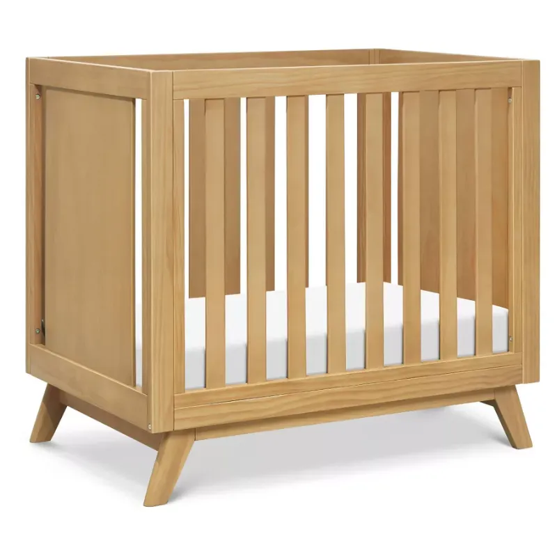 Otto 3-in-1 Convertible Mini Crib - Honey