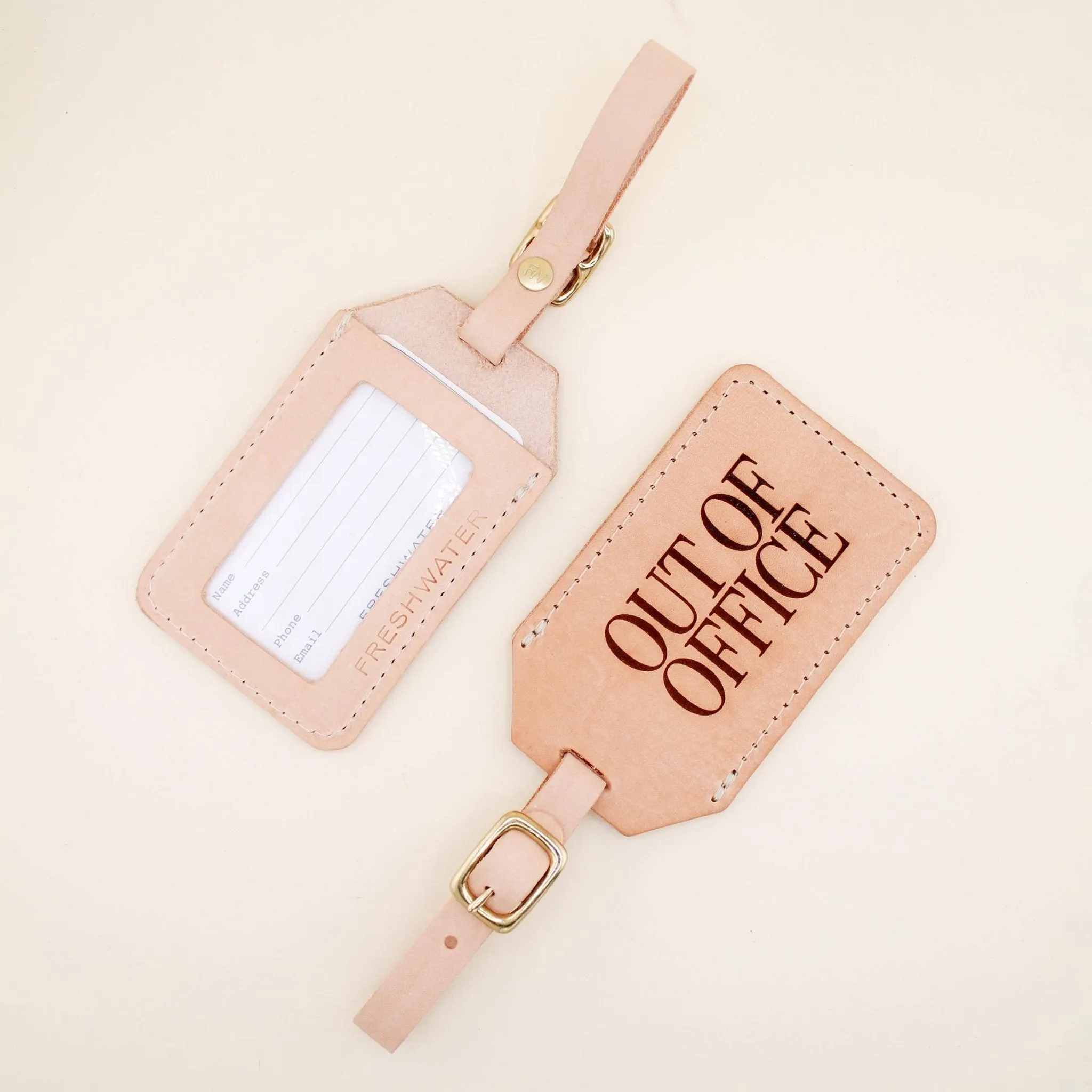 Out Of Office Luggage Tag