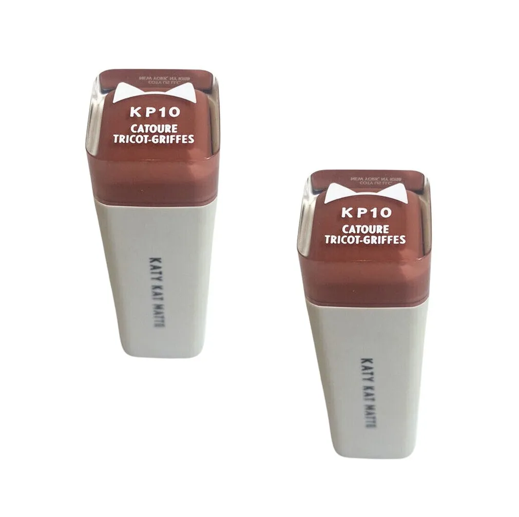Pack of 2 CoverGirl Katy Kat Matte Lipstick, Catoure KP10