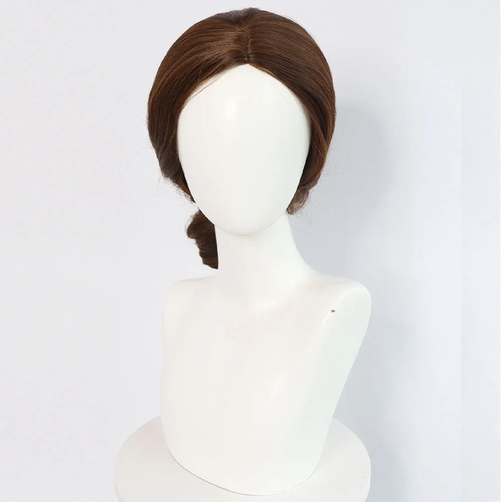 Padmé Amidala Movie Character Cosplay Wig Heat Resistant Synthetic Hair Props
