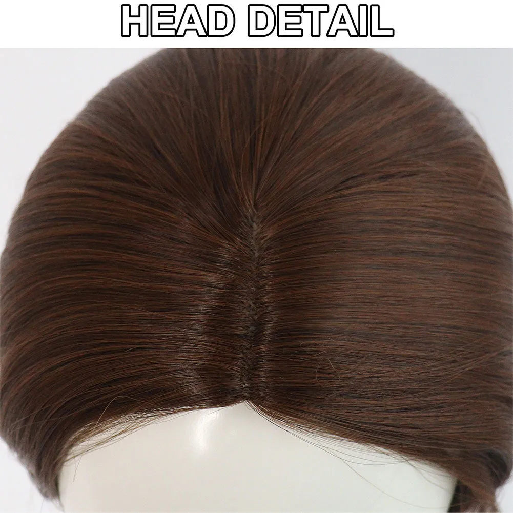 Padmé Amidala Movie Character Cosplay Wig Heat Resistant Synthetic Hair Props
