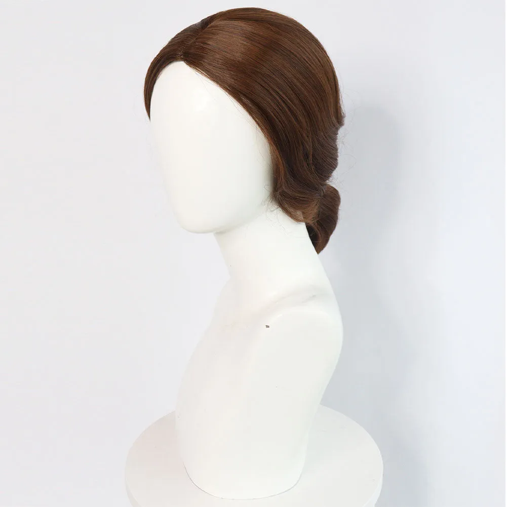 Padmé Amidala Movie Character Cosplay Wig Heat Resistant Synthetic Hair Props