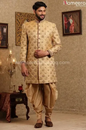Pakistani Designer Sherwani for Groom Online #GR108