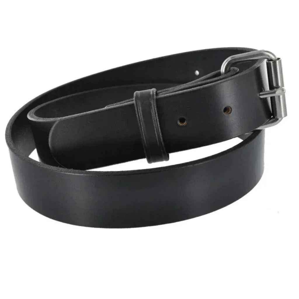 PB305 P&B Harness Plain Black 1 1/2" Belt