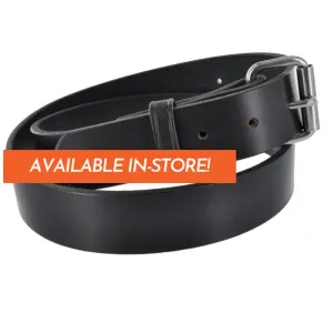 PB305 P&B Harness Plain Black 1 1/2" Belt