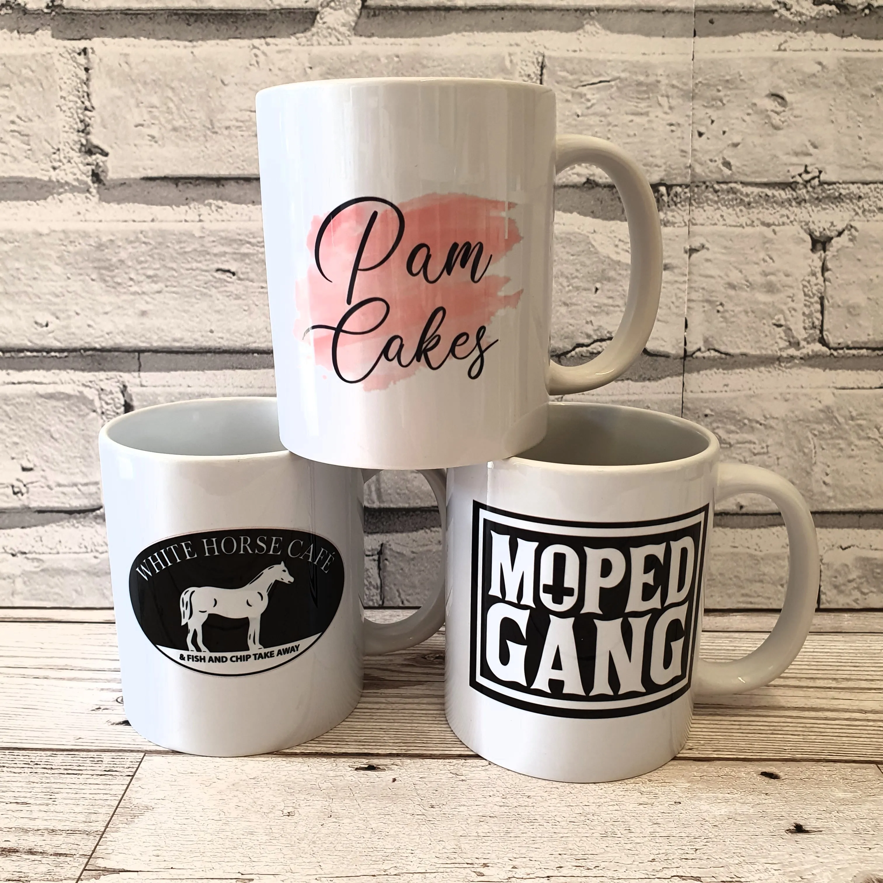 PERSONALISED BUSINESS LOGO MUG / COASTER
