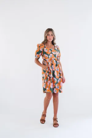 Petal Dress in Green