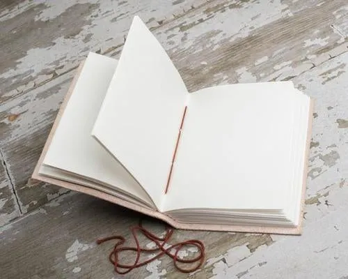 Pisces Zodiac Handmade Leather Journal