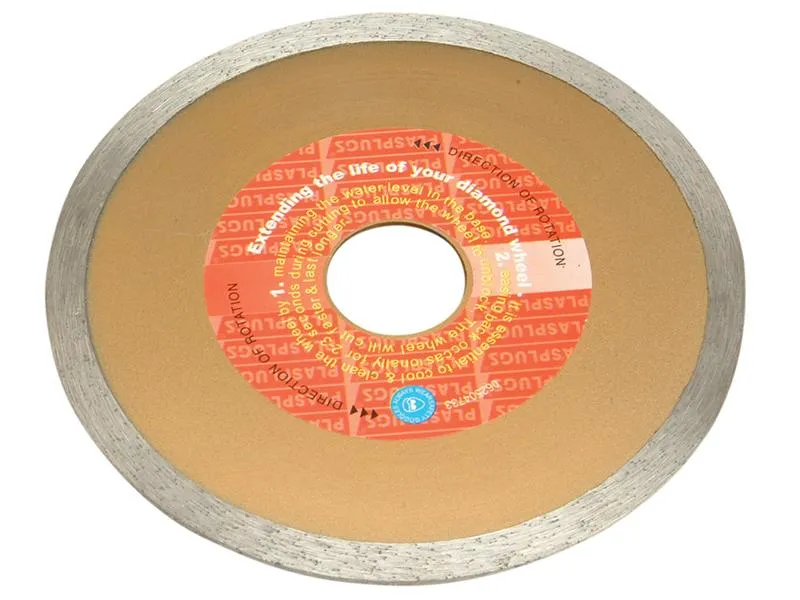 PLASPLUGS High Glaze Diamond Wheel 110Mm