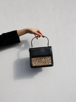 Pony Hair Patent Handbag