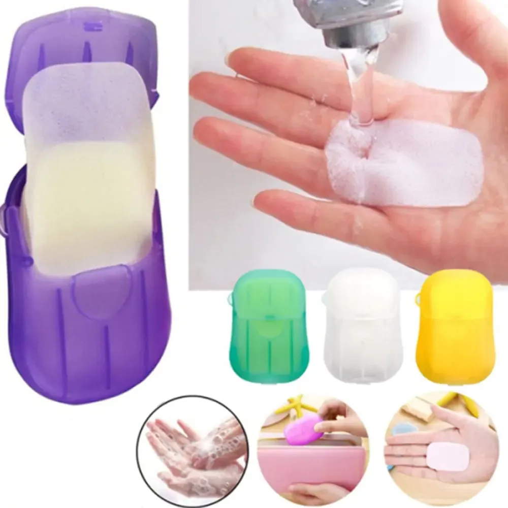 Portable Small Soap Box Paper Hand Washing