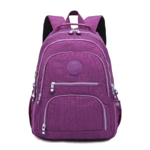 Practical Travel Outdoor Washable Nylon Large Capacity Backpack
