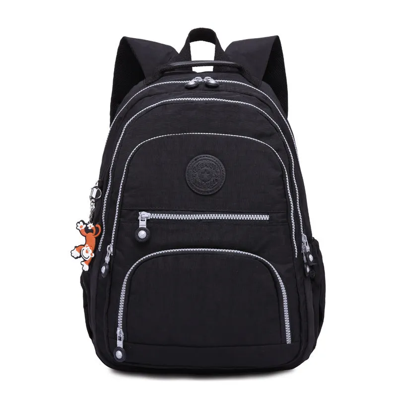 Practical Travel Outdoor Washable Nylon Large Capacity Backpack