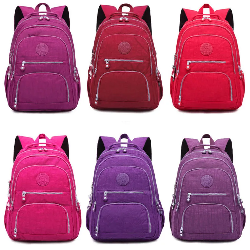 Practical Travel Outdoor Washable Nylon Large Capacity Backpack