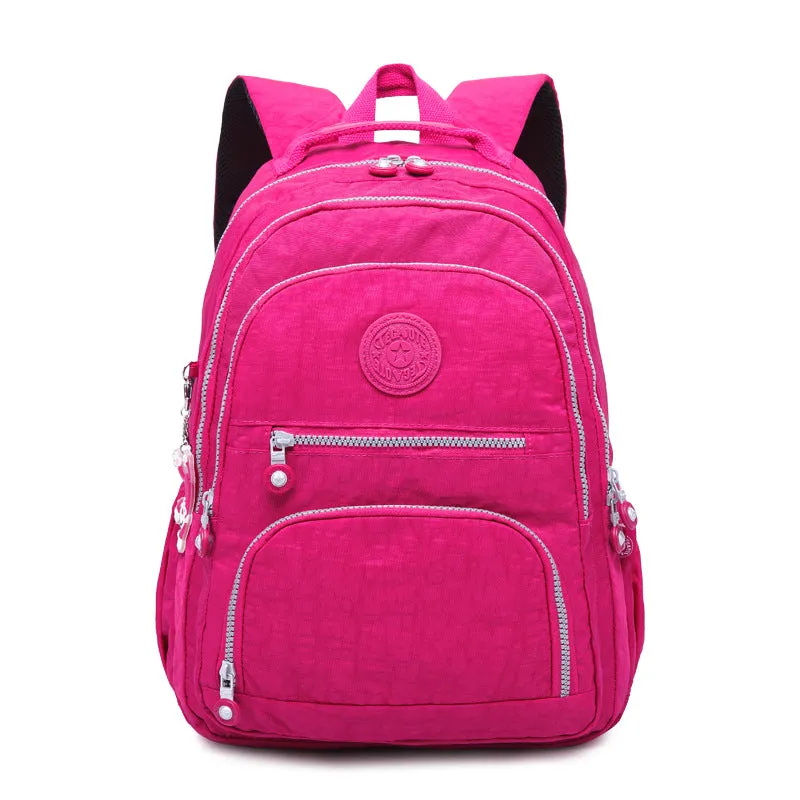 Practical Travel Outdoor Washable Nylon Large Capacity Backpack
