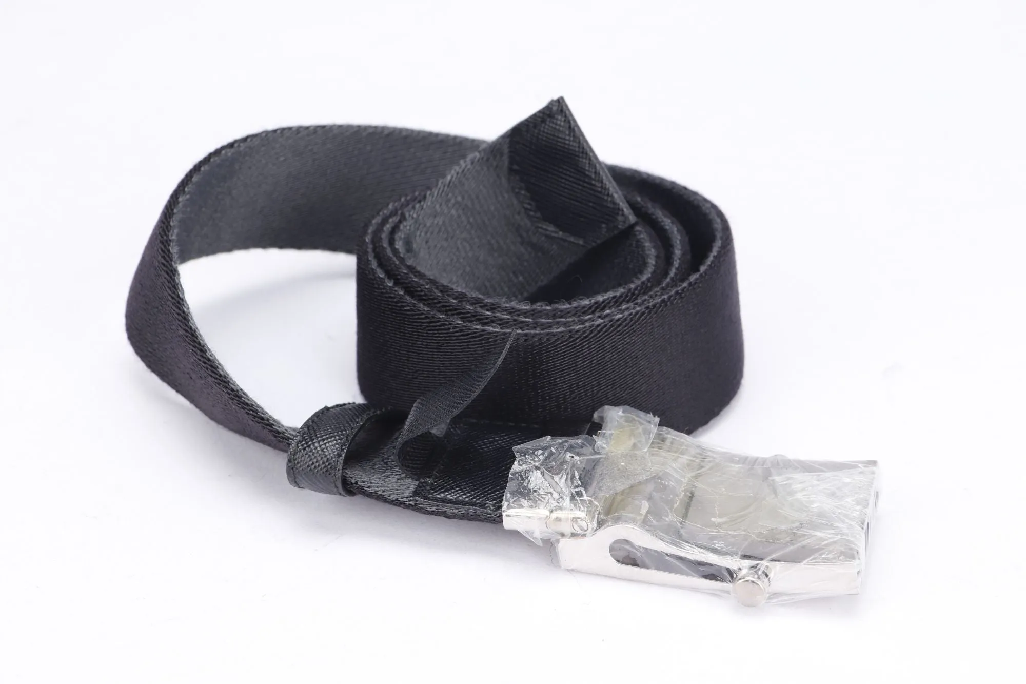 Prada Black Nylon Belt