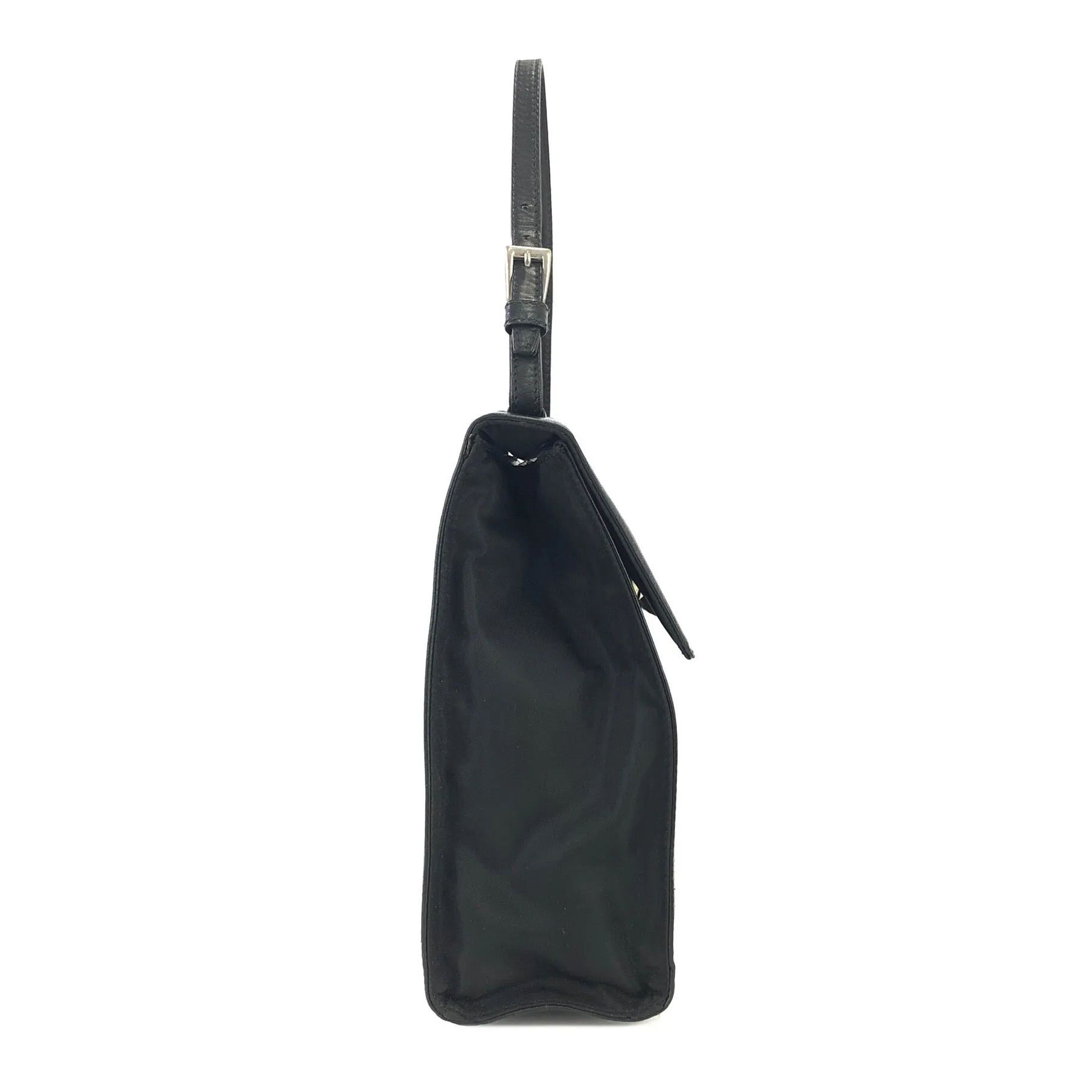 PRADA Nappa Leather Handbag Black wb5dh7