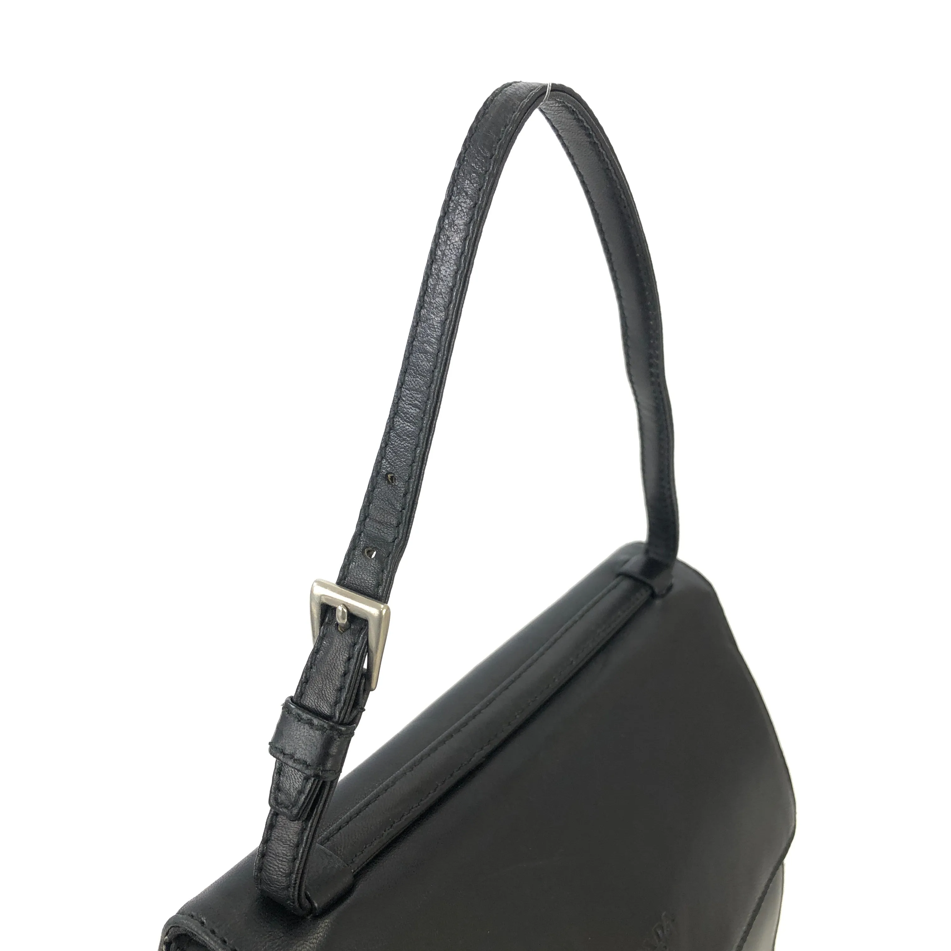 PRADA Nappa Leather Handbag Black wb5dh7