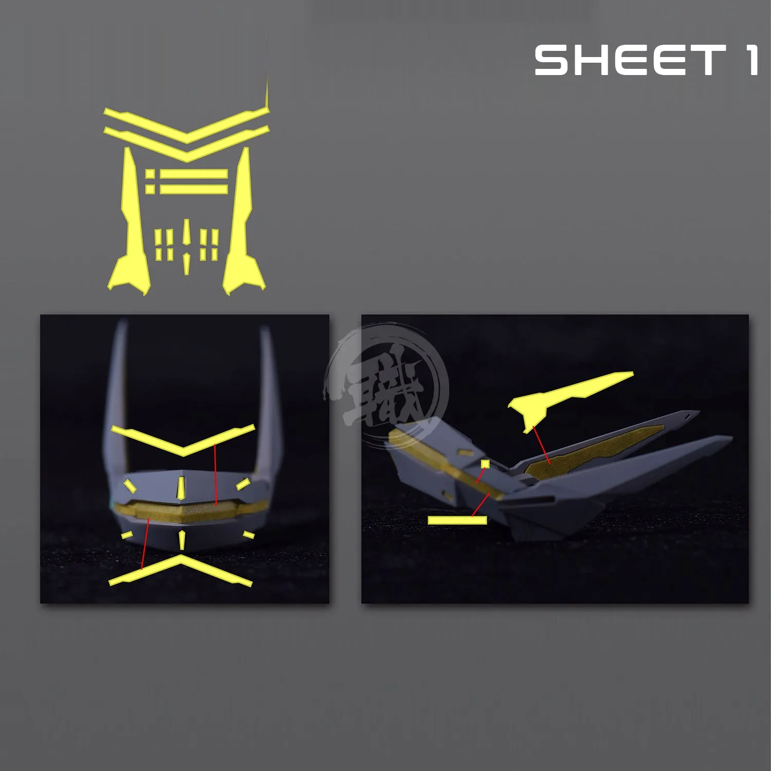 Pre-Cut Masking Tape for Fortune Meow's Studio Justice Resin Conversion Kit