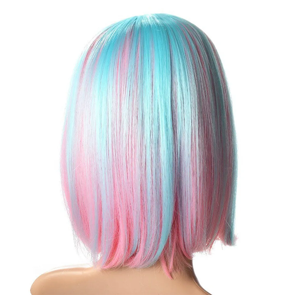 Punk BOBO Kids Children Adult Cosplay Wig Carnival Halloween Props