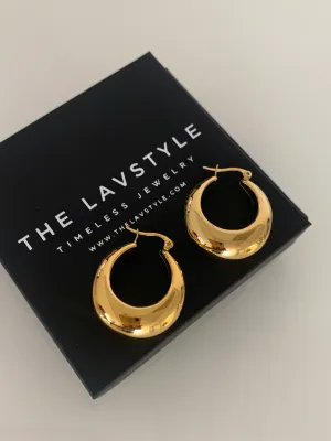 Queen B Mini Hoops