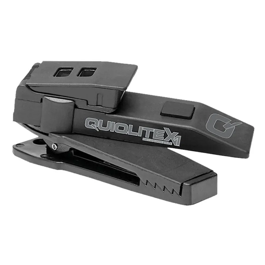QuiqLite X1 USB Rechargeable Handsfree Dual LED Lighting - Blue/White