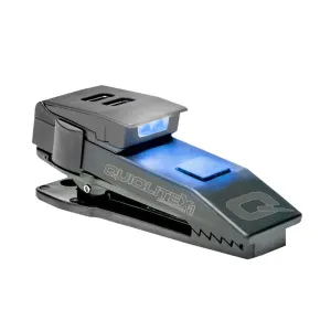 QuiqLite X1 USB Rechargeable Handsfree Dual LED Lighting - Blue/White