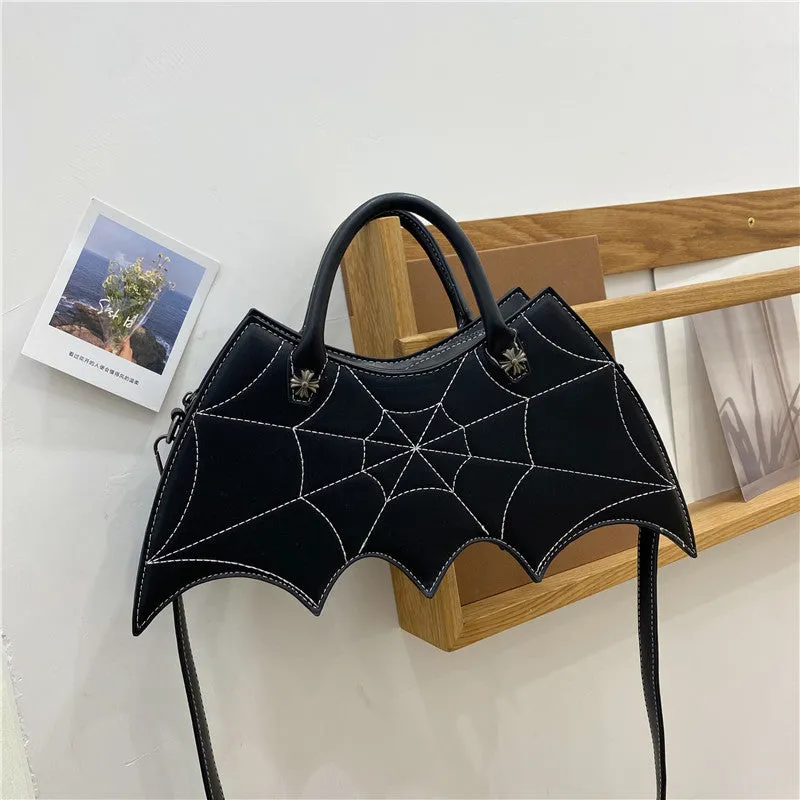 "BLACK SPIDER WEB BAT" BAG UB2454